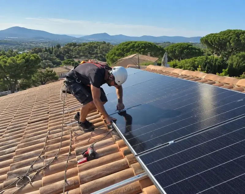 Installateur panneaux solaires Surzur — pose photovoltaïque sur toiture